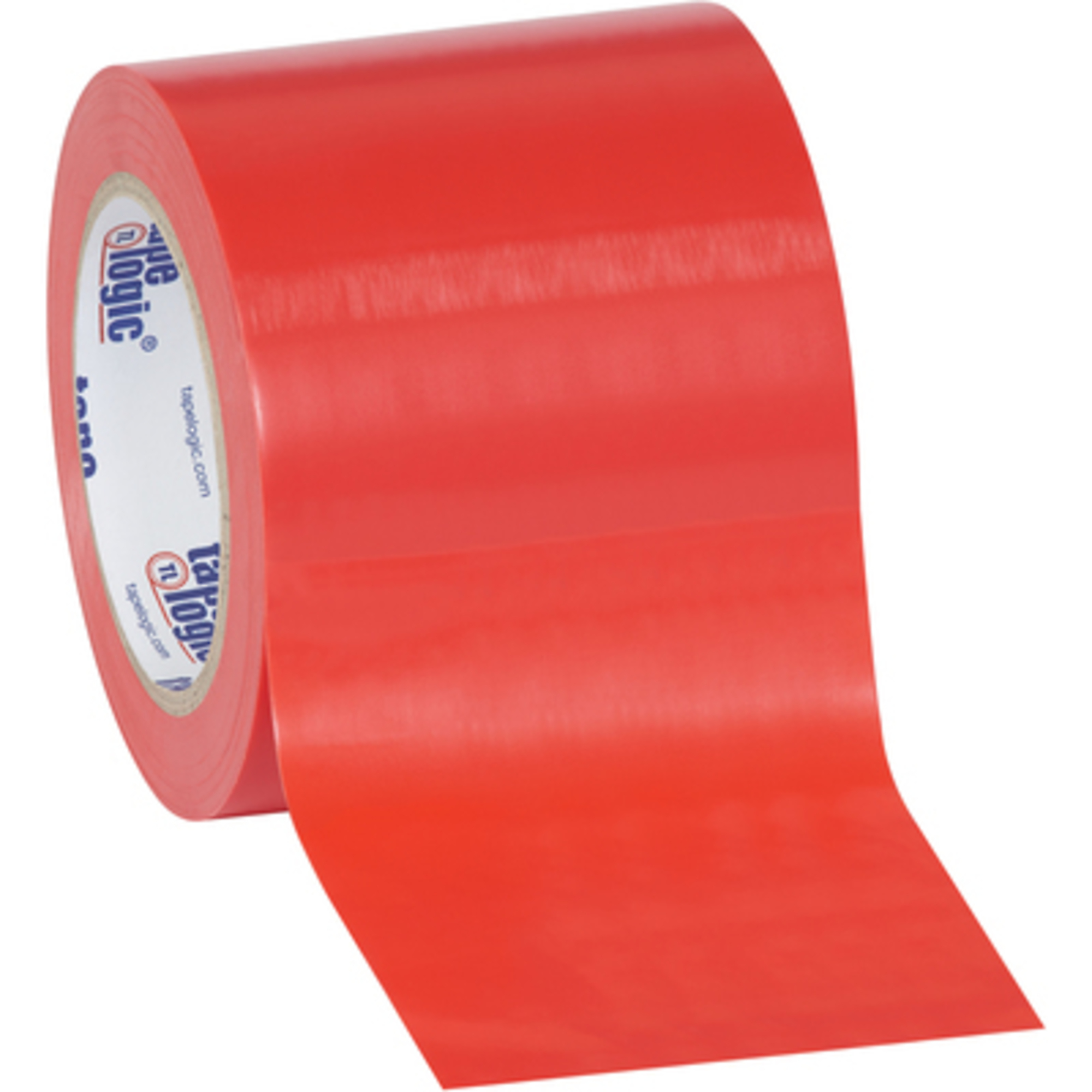 4in. x 36 yds. Red Tape Log Sol Vin Saf Tape 12/CS, Model# T9436R
